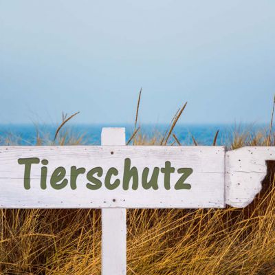 Schild 195 - Tierschutz